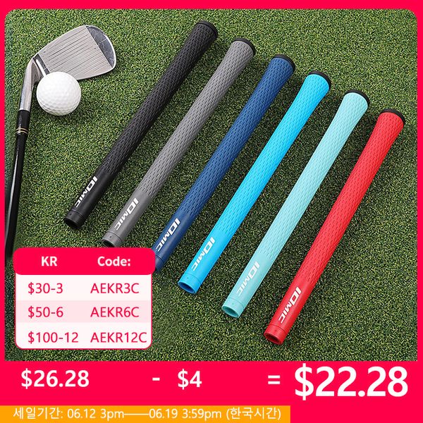 Impugnature da club 13pcs Iomic Sticky 2.3 TPE Golf Grips Universal Bubbe 10 colori Scelta 230814