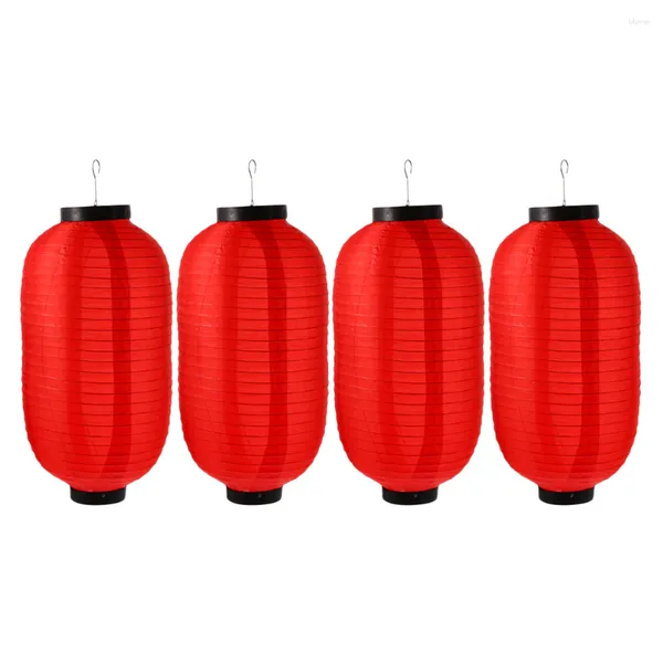 Titulares de vela Lanterna Decorativa Lanternas vermelhas Ornamento Ornamento Classic Courtyard pendurado em estilo chinês