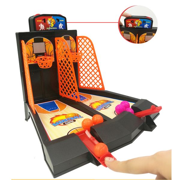 Halloween Toys Desktop Basketball Mini Finger Shoot Basket Basket Dell Table Games Дважды играет игрушка модель Fun Birthday Gird 230815