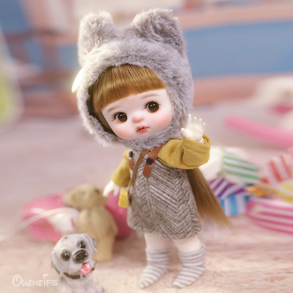 Dolls llipika bambola 18 mey bobblehead per boy anime resina giocattoli regalo per bambini shugafairy 230815