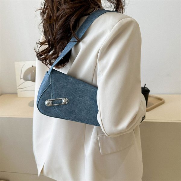 Sacca di traversa per spalla minimalista e versatile estiva per una piccola borsa quadrata casual da donna