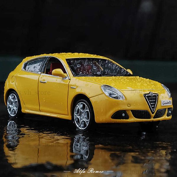 1 32 Alfa Romeo Giulietta Alaşım Araba Modeli Diecasts Oyuncak Araçlar Araba Oyuncak Boy Doğum Günü Hediyeleri T230815