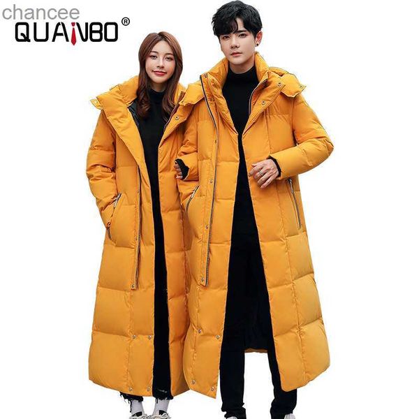 2023 Nuovo coed inverno resistente alla giacca in basso -30 donne maschili di alta qualità x-longwinter) marca di moda calda parka rossa S-5xl HKD230815