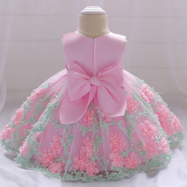 Mädchenkleider Sommer Baby Kleid Prinzessin Party Kleid Taufe Kinder Kleidung 1 Jahr Geburtstagsfeier Hochzeit 3-24 Monate Vestidos 230815