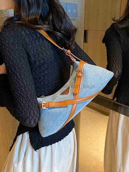 Bolsas de ombro de ombro de nicho exclusivo bolsa de design 2023 bolsa nova feminina