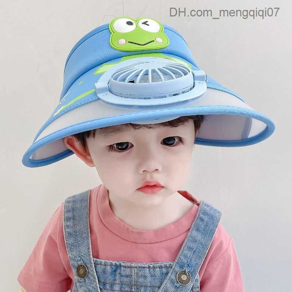 Cappelli cappelli per bambini Summer Hat Solare Raffreddamento in carica Freve di raffreddamento Cappone Sun Shade Cappello da baseball Estate Z230815