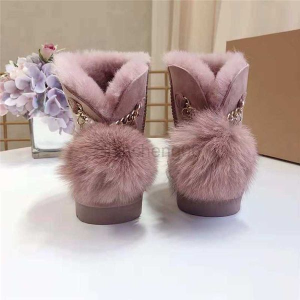 Elbise ayakkabıları gerçek koyun derisi 2023 yeni stil güzel kış klasik kar botları gerçek koyun derisi kadın botları en kaliteli kadın ayakkabıları x230519