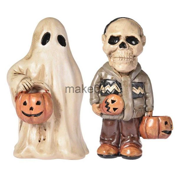 Neuheit Gegenstände Scary Ghost Halloween Kürbisstatue Horror Film Böse