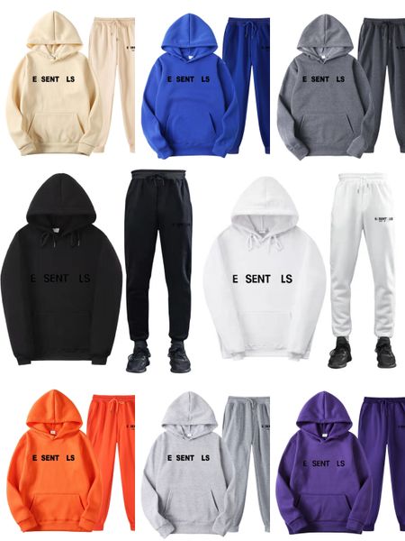 Designer Männer Hoodies Männer Essentail Hoodie Dünne Frühling Herbst Fashion Casual Street Hoodie Frauen Frauen Sport Tops Brief Druck Kapuze -Sweatshirts für kostenlosen Versand