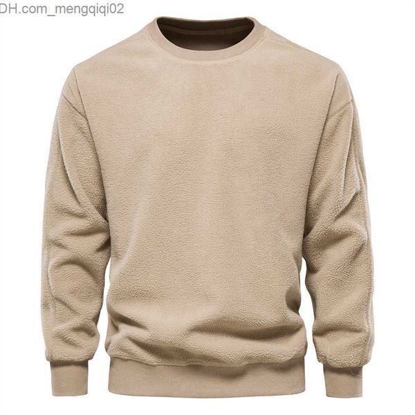 Jackets masculinos Novo Autumn Winter Men's Sportswear Sportswear Sports Sweater Warm Casual Top EUA Z230816