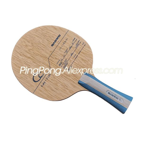 Tabelle Tennis Raquets Original SANWEI CC Carbon Tisch Tennis Blade Racket 52 Carbon Ping Pong Bat Paddle 230815