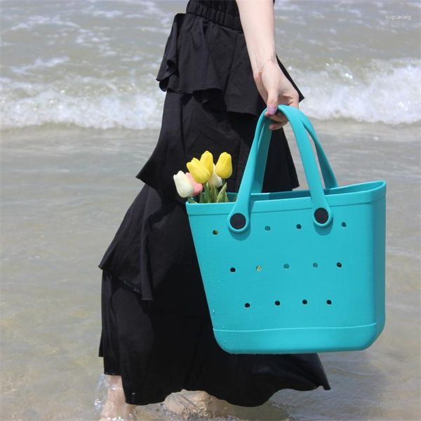 Abendtaschen Silikon Gummi -Reiz Strandtasche kleine Babygröße 2023