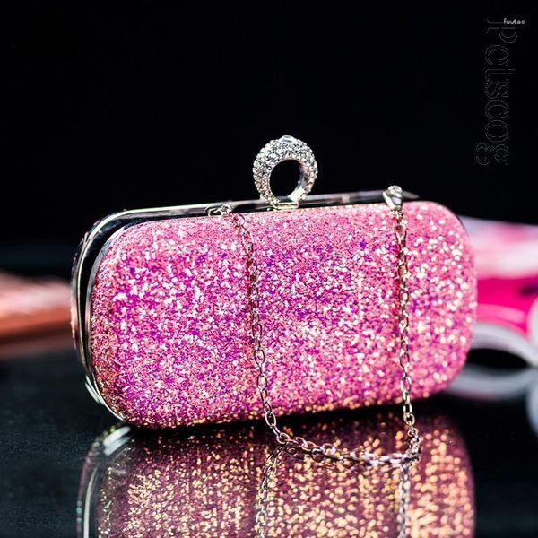 Abendtaschen Clutch -Geldbeutel Frauen Bling -Pailletten Handtaschen 2023 Modedesigner Luxus Telefon Bag Crossbody Small