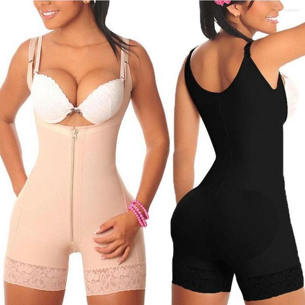 Kadın şekillendiricileri Midnite Star Plus Boyut S-6XL Sihir Tam Vücut Şey Mücadelesi Bodysuit Zayıflama Bel Eğitmeni Kable uyluk düzeltici Kilo Kaybı Korse