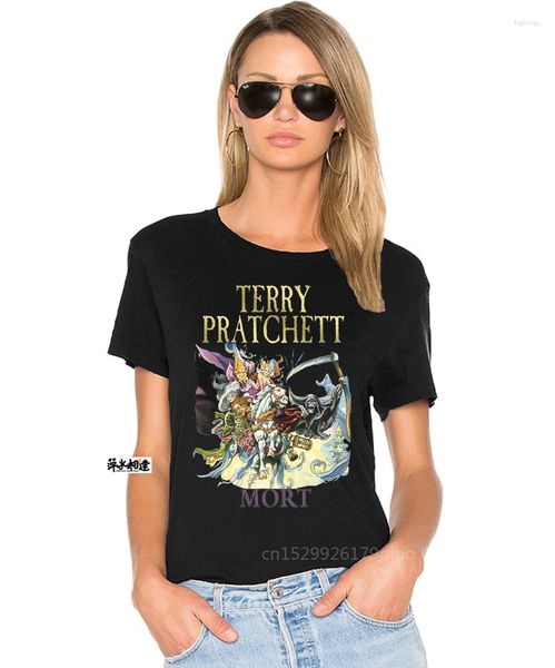 Camisetas masculinas Terry Pratche- Mort Discworld Series Tamanhos