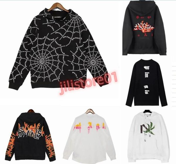 Designer Spring Mens Palms Palmangel Hoody Hoodies Pullover Sweatshirts Lose Decapitated Bear Hoodie Langarmpullover Hochqualität Frauen Winkel rosa Pullvoer V3