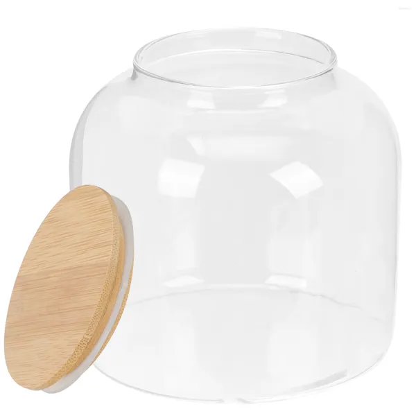 Bottiglie di stoccaggio in vetro beretta da tè contenitori per alimenti dispensa ermetici producono contenitori
