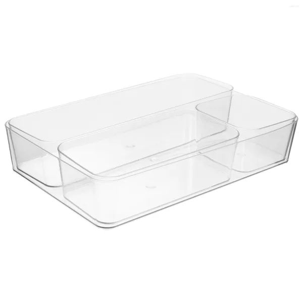 Aufbewahrungsflaschen Schubladen -Box Organizer Kosmetik -Trenner Vielseitige Schreibtischschalen Mülleimer Schlafzimmer Halter Küche Organisatoren