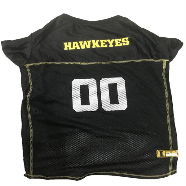 Hundebekleidung American Football Jackets Rugby Sports Sublimation Hunde Kleidung Drucken T-Shirt Lüftung Frühling Sommerwesten für 2639