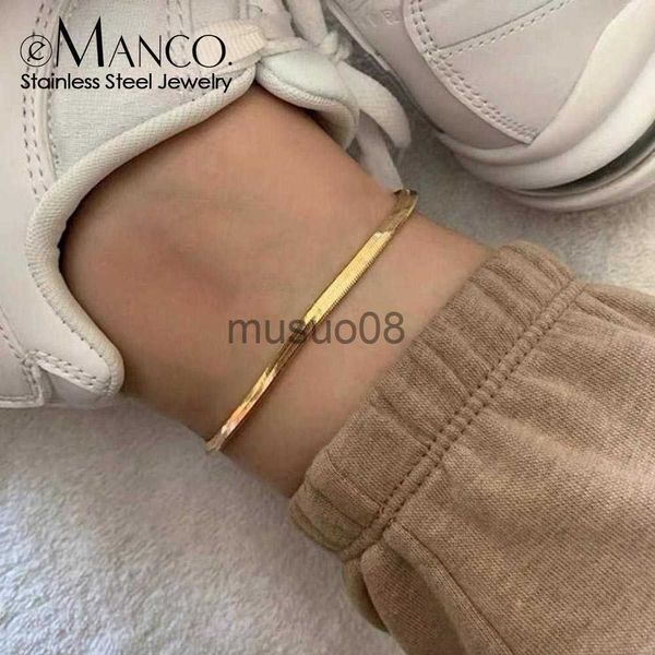 Cadletti Emanco Snake Chain Cadlet for Women/Men Girls Beh Chain Cadle Gifts Acciaio inossidabile non dropshipping/Wholesale J230815
