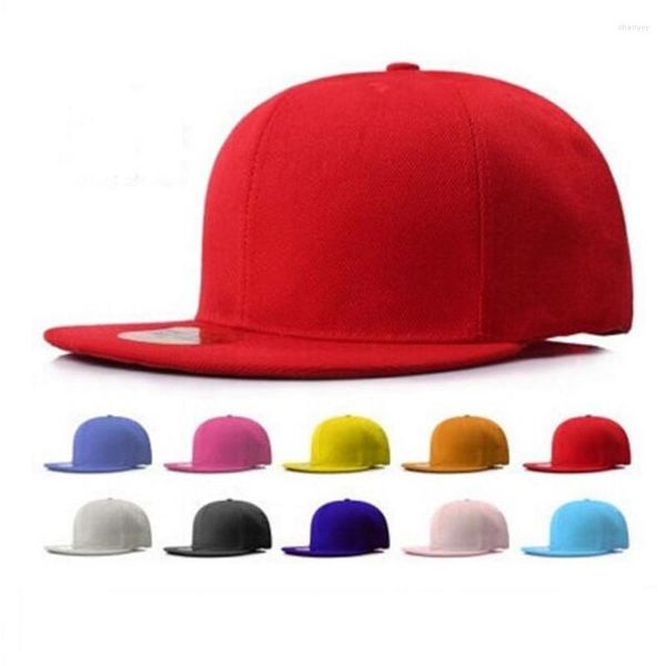 Ball Caps Menwomen Summer Summer Spring Canvas Snapback Flat Brim Brim Hip Hop Cap Boygirl Teenager TEENAGER Street Dance Capelli