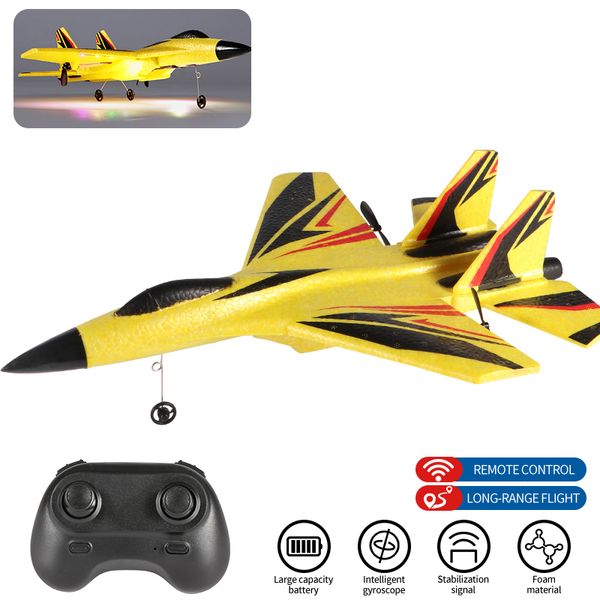 Aeromobile Modle 2023 Schiam Aereo RC SU30 24G CONTROLLO RADIO ALLURCHE REMOTO AIRPLATULE GIOCHI PER BAGNI PER BAMBINI 230815