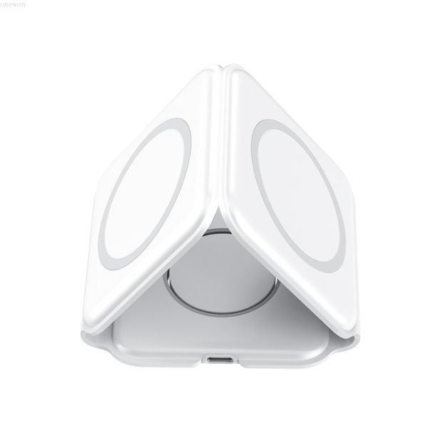 15W 3 in 1 drahtloses Ladegerät Klappbare Ladestation Dock für iPhone 15 14 13 Serie/12/12 Pro Max/11 Serie/XS MAX/XS/XR/X Uhr 7/SE/6/5/4/3/2 AirPods 3 /Profi