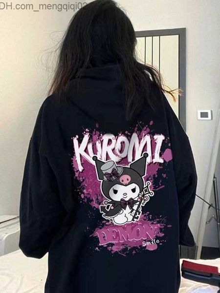 Herren Hoodies Sweatshirts Houzhou Harajuku Y2K Fashion Hoodie Frauen 2023 Cartoon Loose Zeichnung Japanische Ästhetik Kapuze -Sweatshirt Frauen Neue Druck Z230815