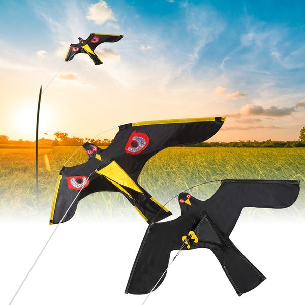 Gadgets ao ar livre Repulsor de pássaro Flying Hawk Kite Garden Supplies Scarecrow Decoração Pest Control Rependers 230815