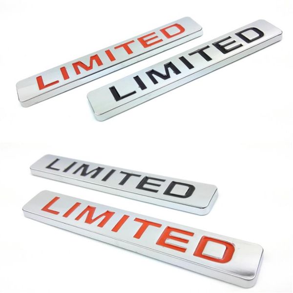 3D Metal Limited Auto Emblem BASSO DI BASSIONE PER HONDA HUNYDAI TRUNK HOOD BUMPER SUV Tail Decals177S