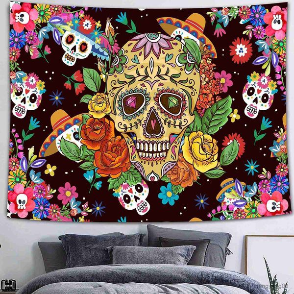 Tapestres Índia Tapestry Wall Hanging Decor Pano de parede Tapestres hippie lua tapeçaria GOGH Decoração R230816