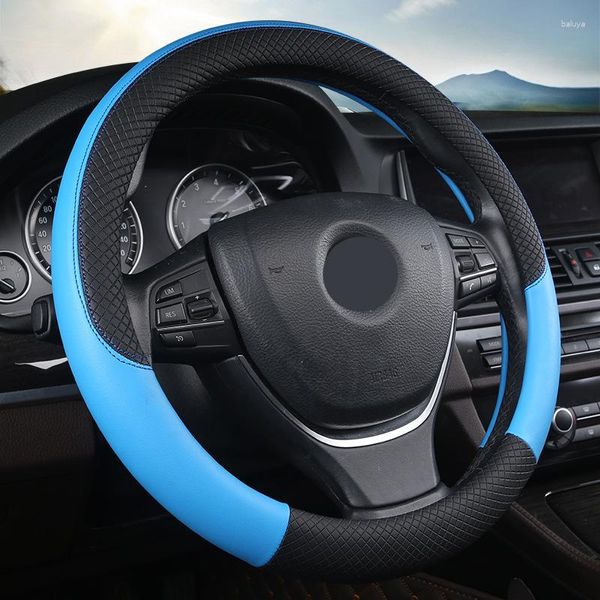 Рулевое колесо покрывает 15 -дюймовый круглый автомобиль M 38 см Antip Skid Auto Accessories Men Interior