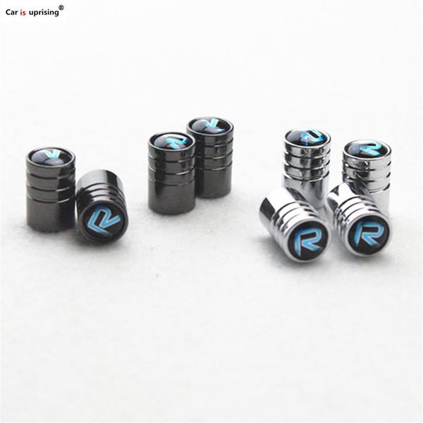 4pcs Coperchi di tappi per gambo della valvola della ruota ruota di alta qualità per Volvo S40 S60 S70 S80 S90 V40 V50 V60 V90 XC60 XC70 XC90 Car Styling288M