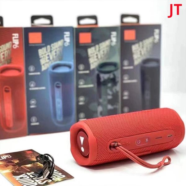 Flip 6 JBLS Hoparlör Mini Kablosuz Bluetooth Hoparlörler Taşınabilir Su Geçirmez Açık Hava Spor Subwoofer Profesyonel Ses Stereo Bas Müzik 8J8DD