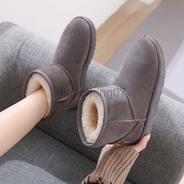 Сапоги Women Boots Boots Fashion Водонепроницаемые снежные ботинки для зимних обуви Женские повседневные легкие лодыжки Botas Mujer теплые зимние ботинки grayl0816