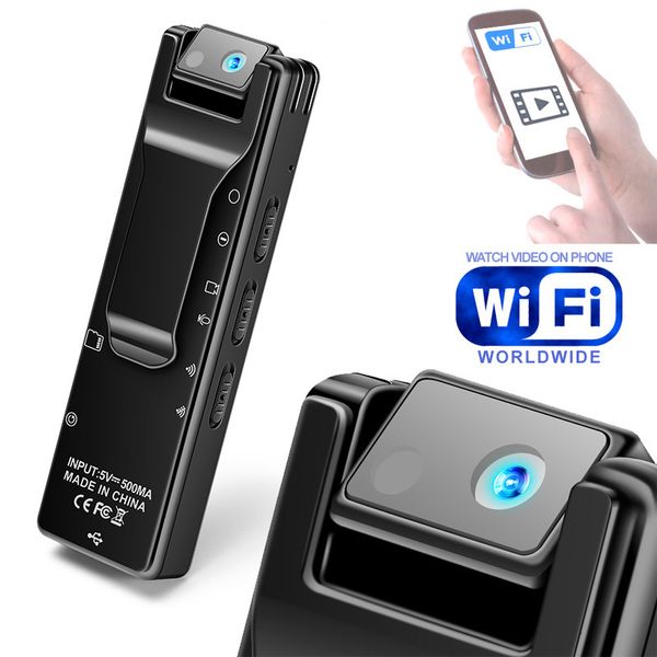 Telecamere resistenti alle intemperie mini fotocamera per lenti rotabili con video di visione notturna o interruttore di registrazione vocale e WiFi può guardare nell'app telefonica 230816