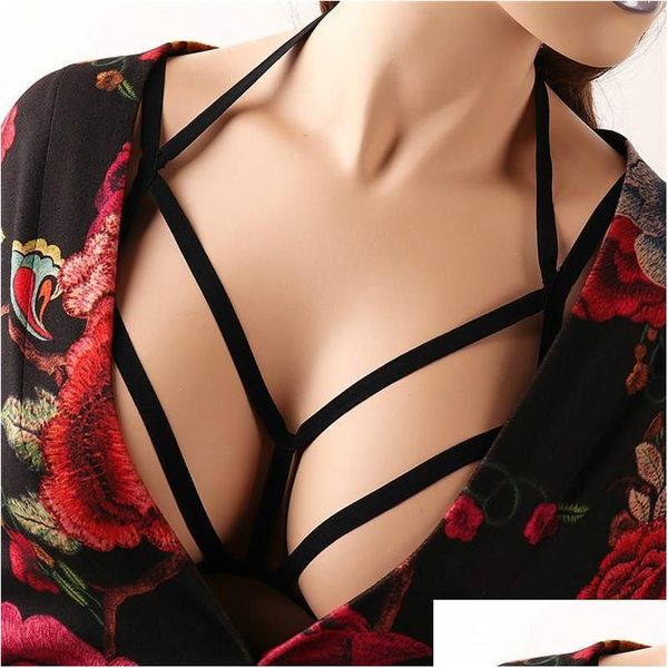 Bras Setleri Kadınlar Açık Kupa Sütyen Brage Lingerie Seksi Sling Köle Cosplay Kostümler Erotik iç çamaşırı Porno Göğüs Bandaj Bdsm Oyuncaklar D DHXJG