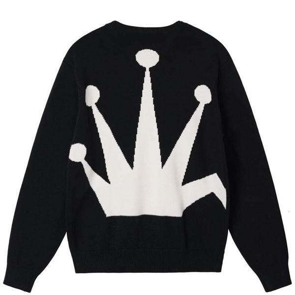 Maglioni maschili primaverili e autunno jumper St Crown Crewneck Swater Casual 230815