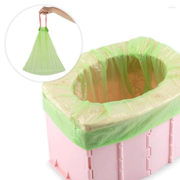 Stume di stoccaggio Portable pieghevole WC a pieghevole vasino vasino per bambini per bambini campeggio escursionistico j2y