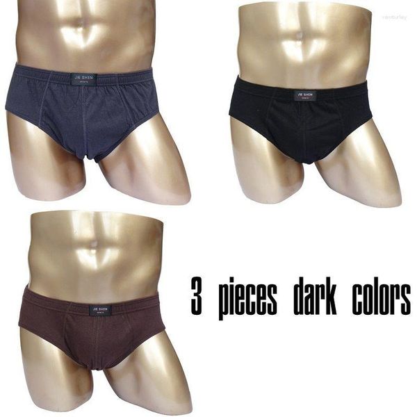 Underpants Lot pack maschile per biancheria intima di cotone puro comodi di alta qualità sotto usura mutandine a metà vita sexy sexy
