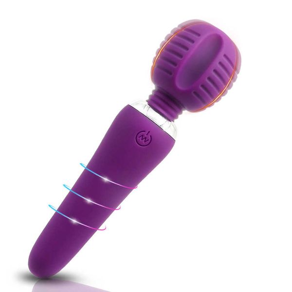 Vibratoren Mini -Zauberstab Massager kleinste 10 starke Vibration Handheld AV Vibrator G Punkt und Klitoralstimulator wasserdichtes Sexspielzeug für Frauen