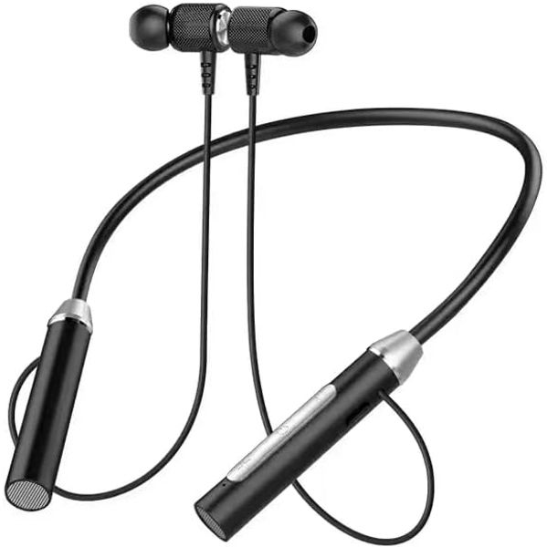 Auricolari Bluetooth, cuffie per collo wireless con auricolare magnetico in-ear 12 ore di gioco, auricolare impermeabile per le telefonate Music Sports