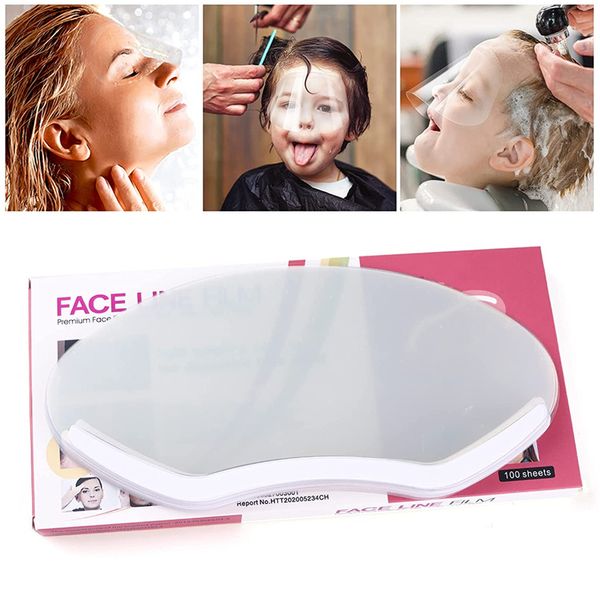 Andere Massage -Gegenstände Vibratoren 100 PCs Schützende Duschvisor -Gesichts -Schildmaske für Microblading Permanent Make -up Kosmetische Tattoo Wimpernverlängerungen 230815