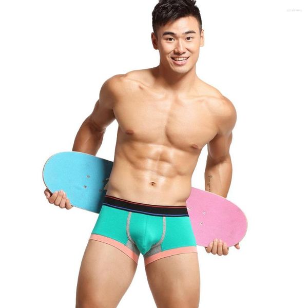 Трусы Seobean Мужские боксерские шорты U-образный модный модный модный водопровод