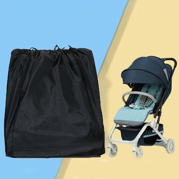 Aufbewahrungstaschen 1pc Baby Kinderwagen Zubehör staubdesende Buggy -Beutel Abdeckung Universal