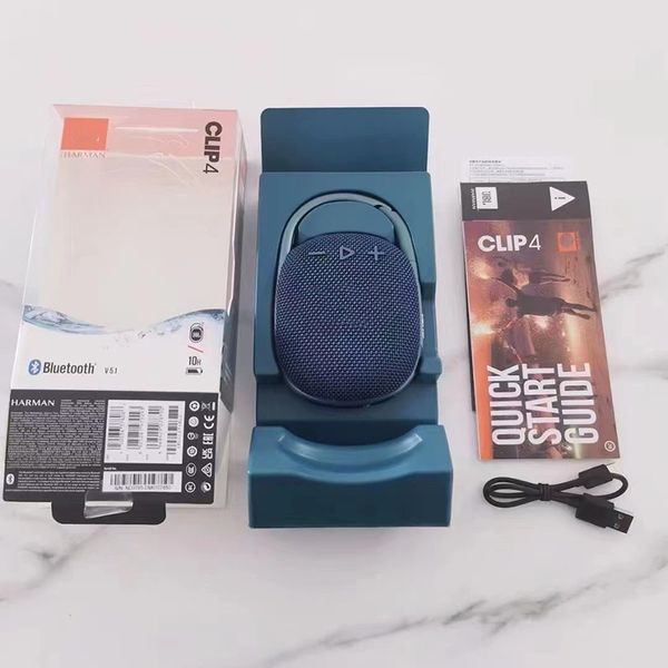 Venda quente CLIP4 caixa de música sem fio alto-falante bluetooth mini gancho de som sem fio portátil ao ar livre para JBL