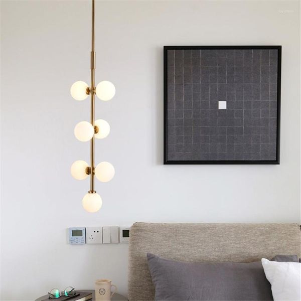 Luzes de teto Modern Long Strip Long Head Light Nordic Restaurant Roupas Loja Modelo Romar Lâmpada Lâmpada de Corner Living