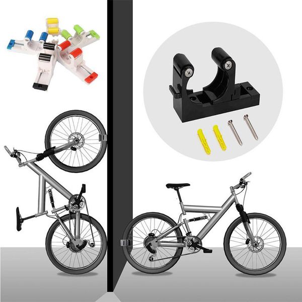 Autowagen Racks Fahrrad Parkschnalle Verstellbare Zykling -Clip -Wandhalterung für Road Mountain Bikes Haken Reifenbreite 3367 mm 230815