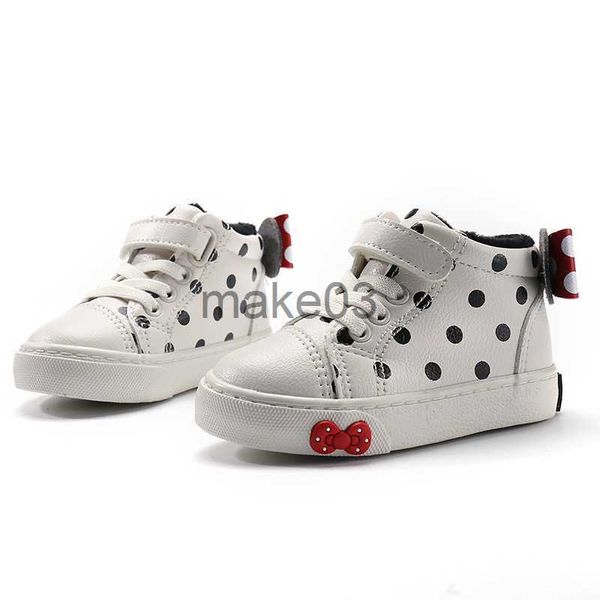 Stivali inverno bambini per bambini caviglia stivali peluche scarpe in pelle calda scarpe a punta grassa stivali da neve per bambini stivali corti j230816