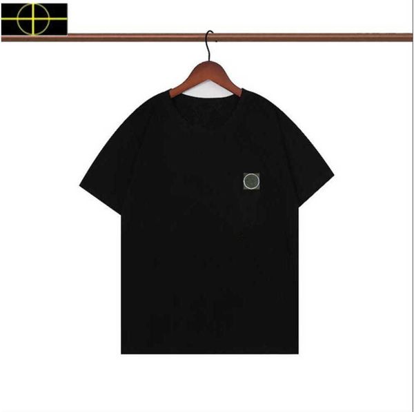 giacca stone island Designer Classico Girocollo Tinta unita T-shirt traspirante T-shirt da uomo manica corta slim fit T-shirt da donna Abbigliamento di qualità giacca stone island